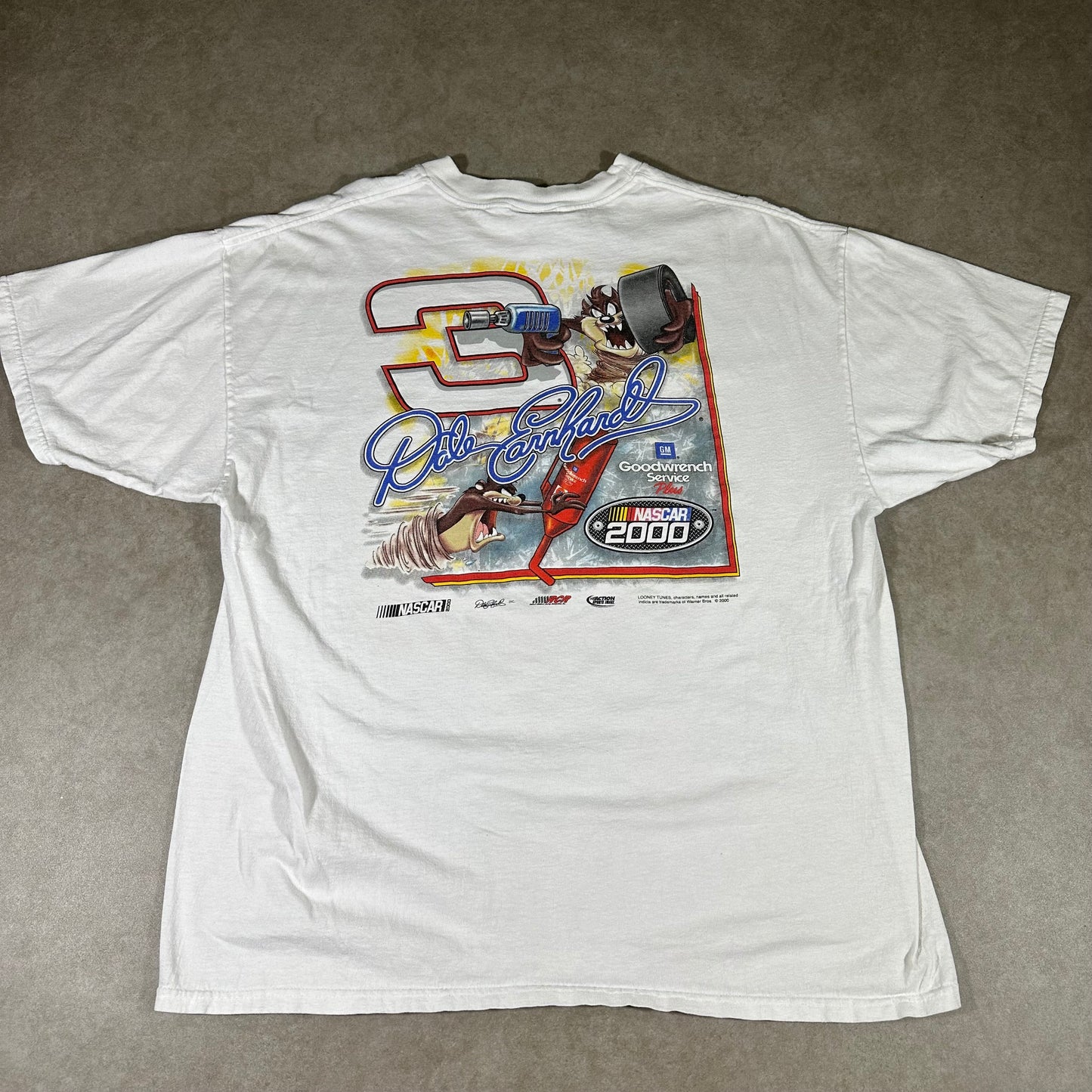 Vintage chase authentics Dale Earnhardt taz tee (XL)
