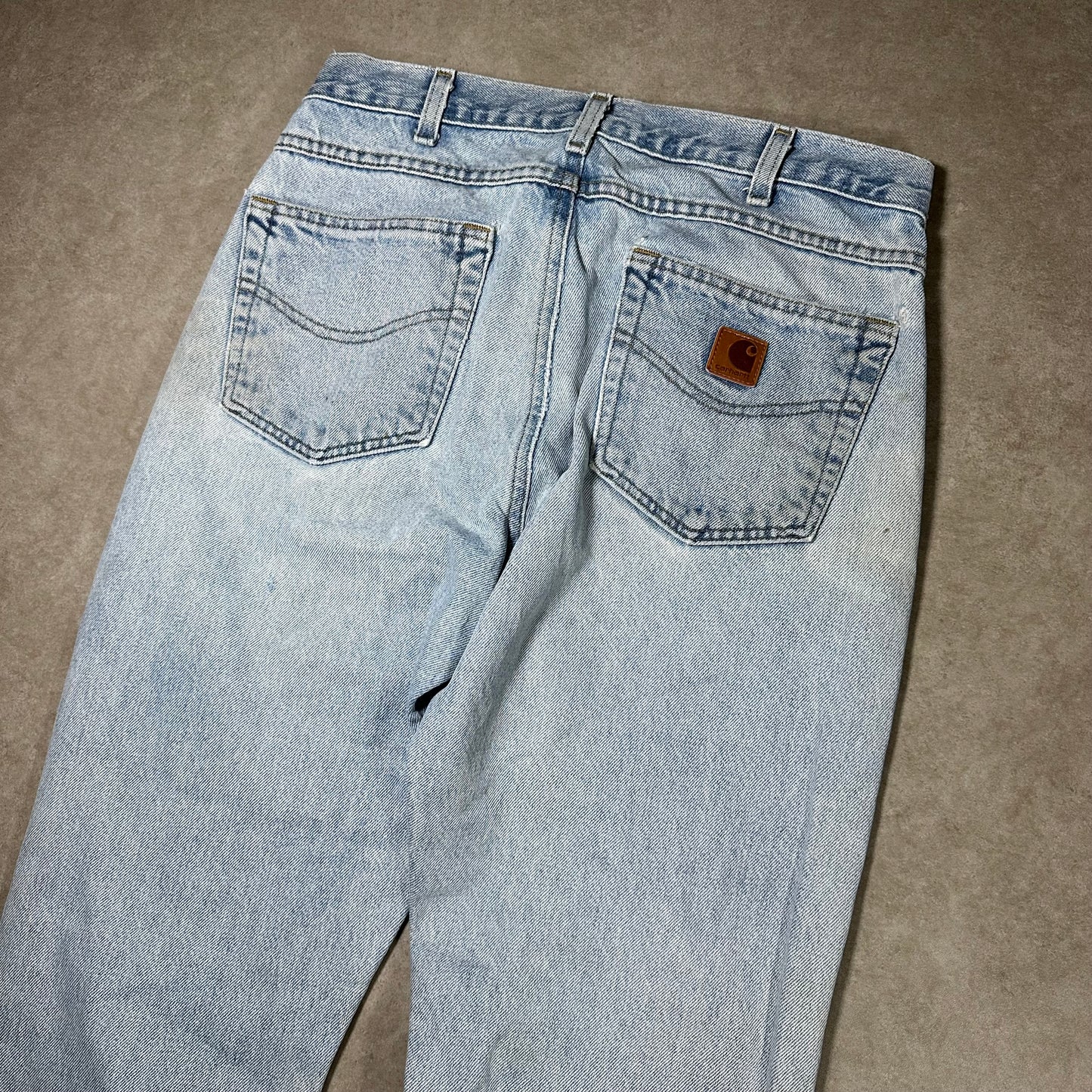 Light washed carhartt jeans (32x30)