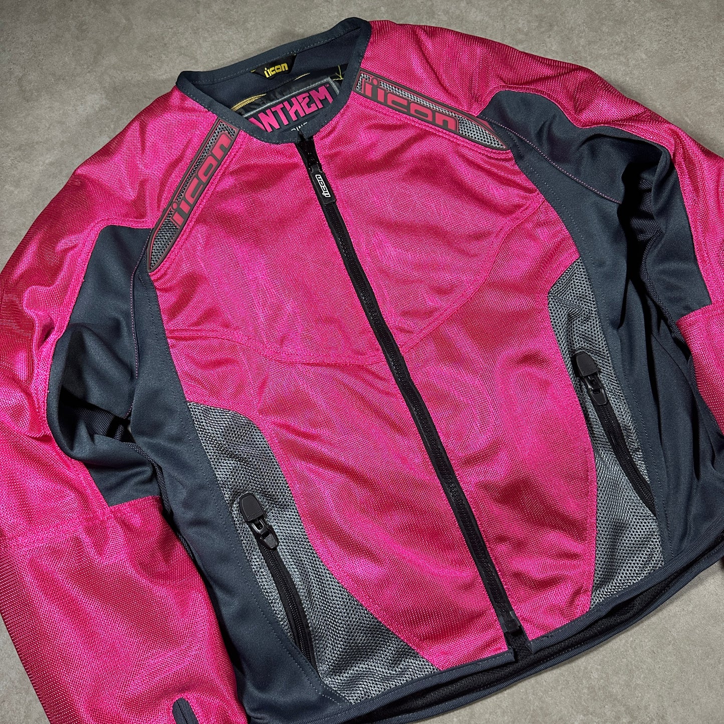 Pink Icon Moto Jacket (L)