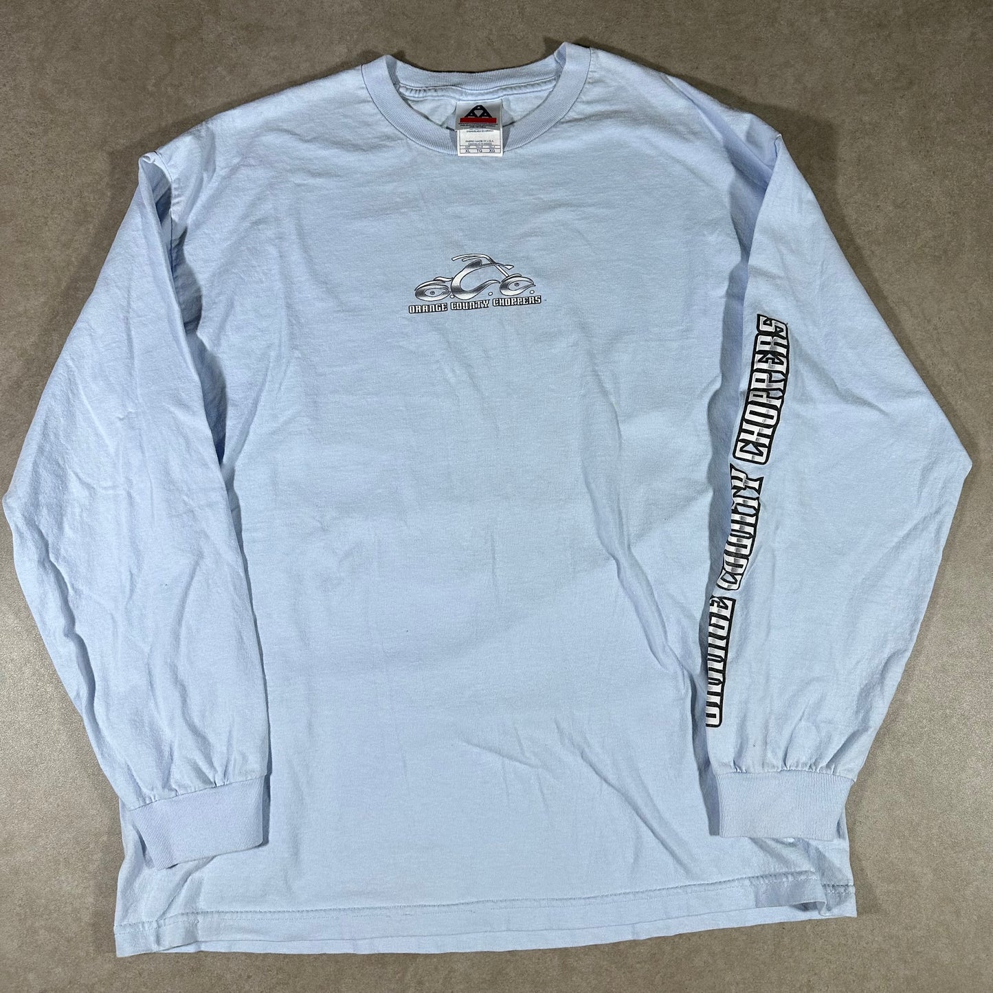 Y2K Orange coast choppers long sleeve tee (XL)