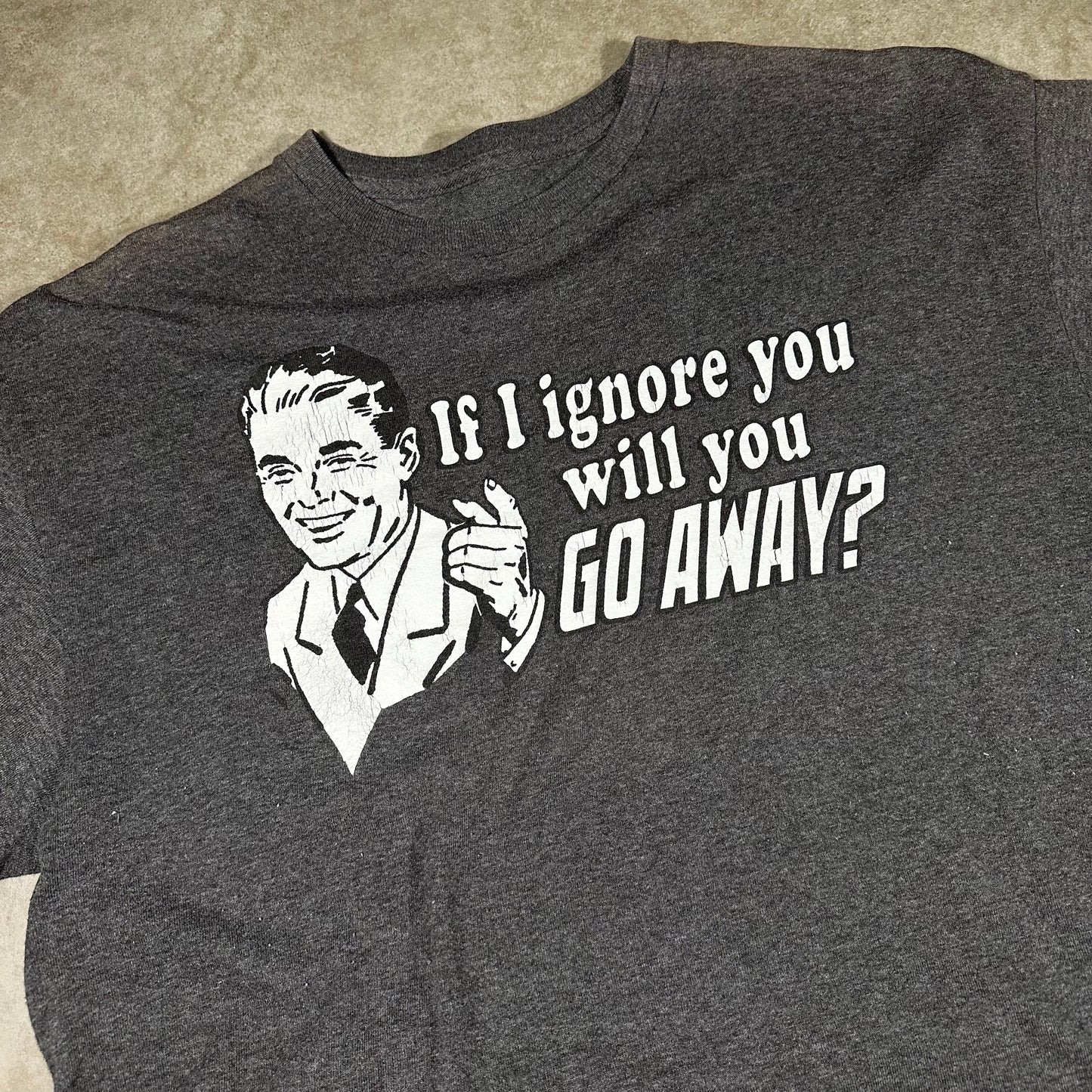 Vintage word tee (L)