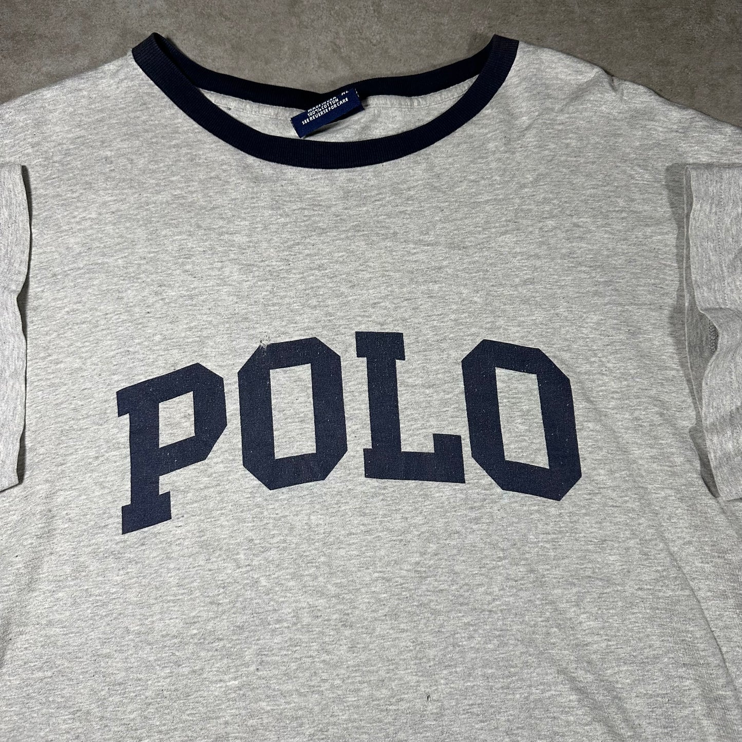 Vintage polo tee (XL)