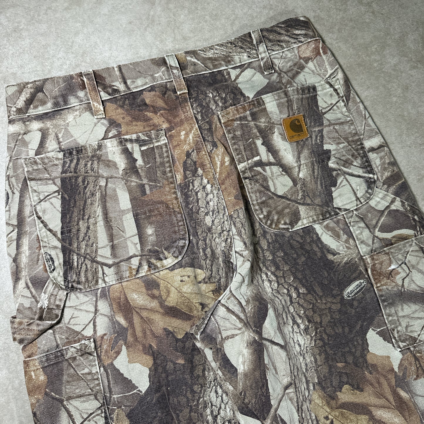 Vintage Carhartt Camo Carpenter Real tree Pants (32x34)