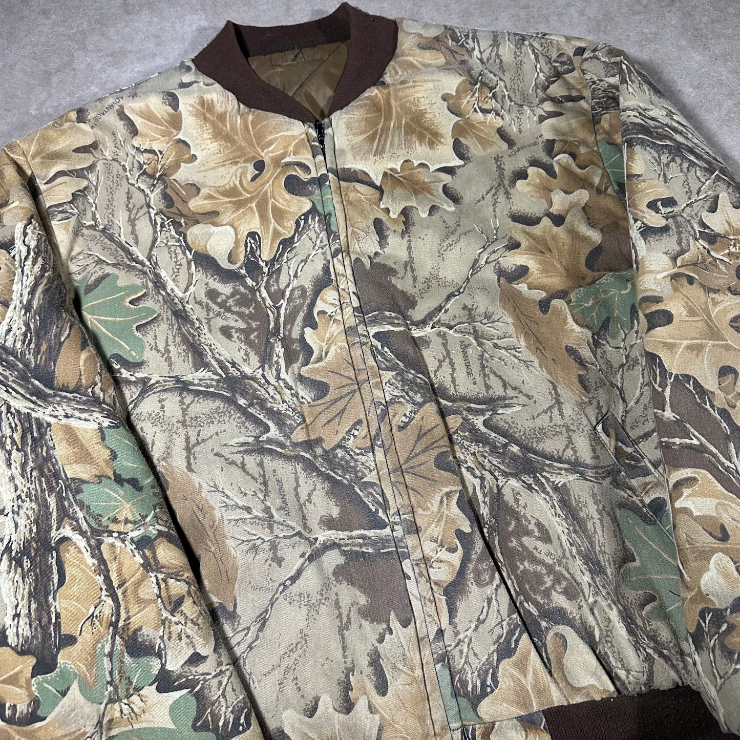 Vintage camo jacket (XL)