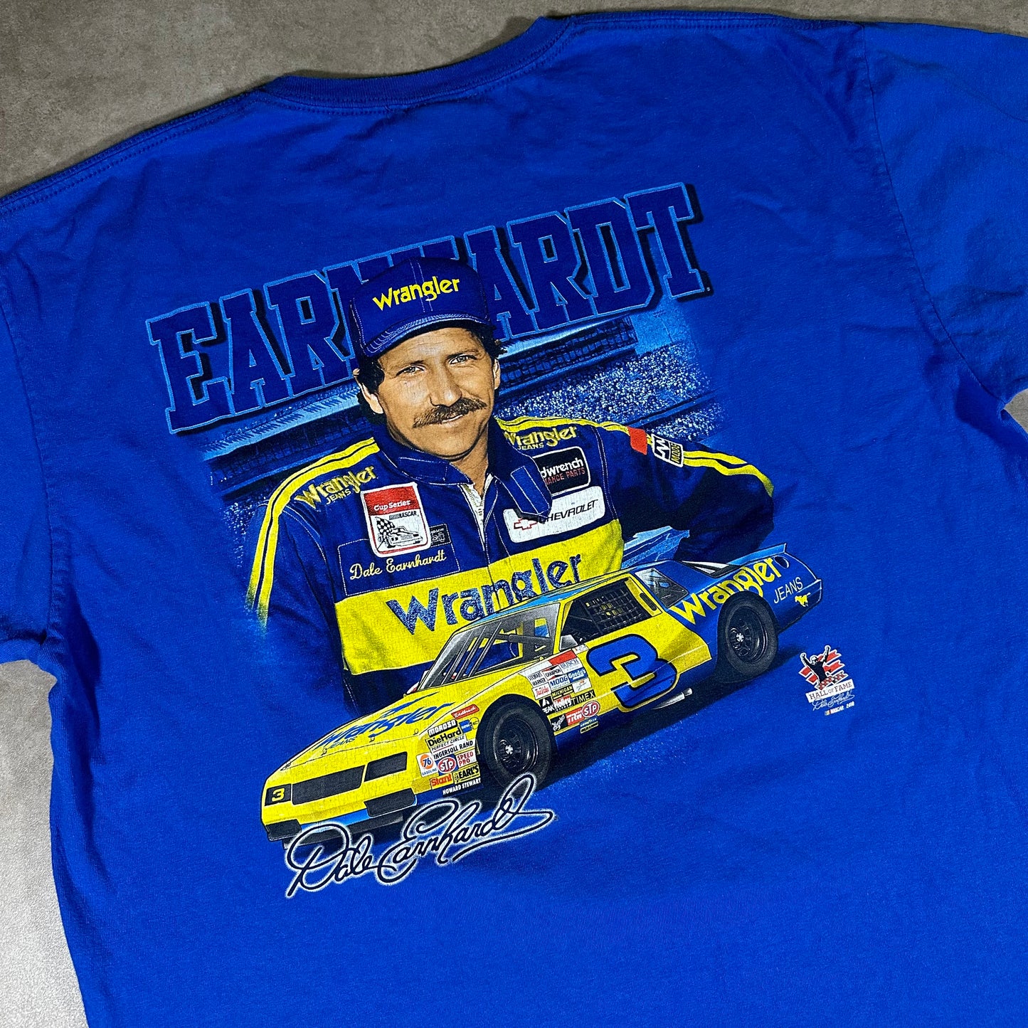 Y2K Dale sr & Dale jr wrangler Daytona tee (XL)