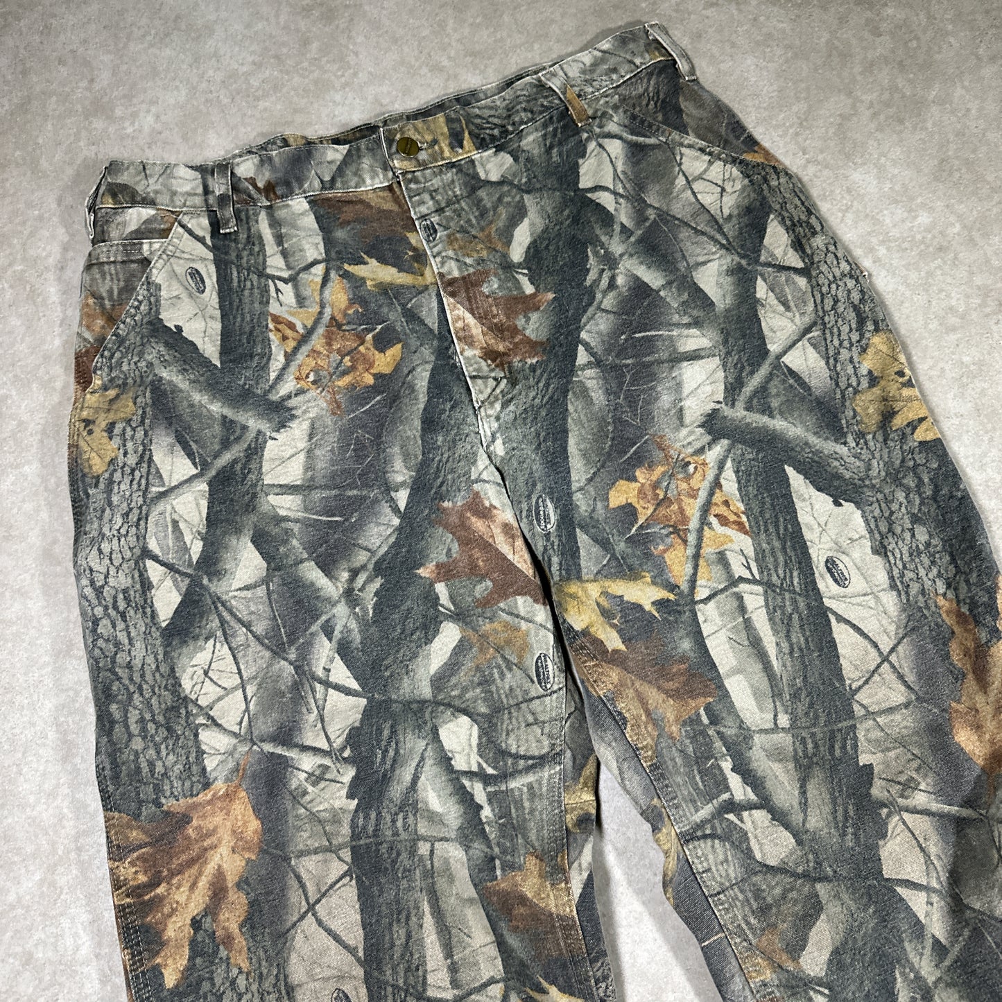 Vintage Carhartt Camo Carpenter Real tree Pants (38x32)