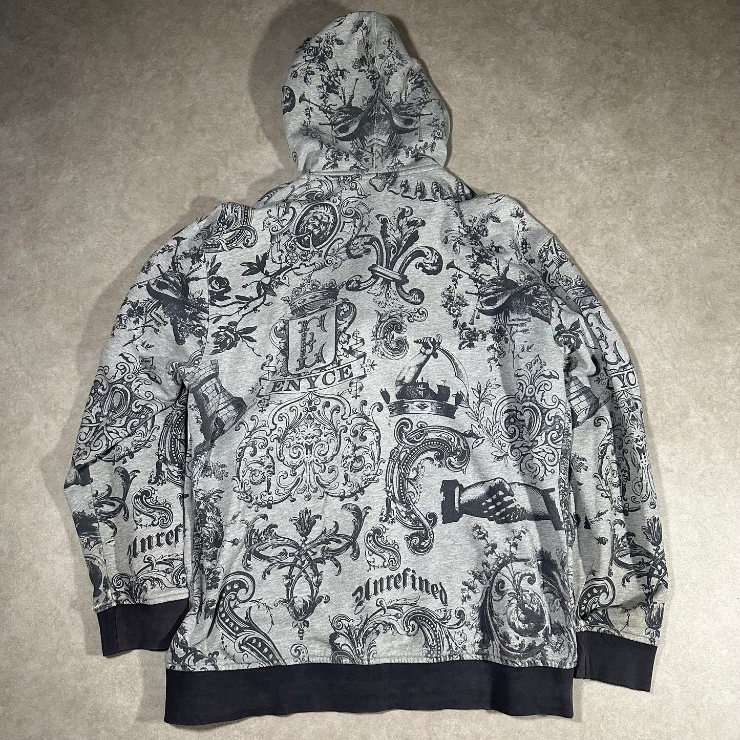 Y2K enyce zip up hoodie (XXL)