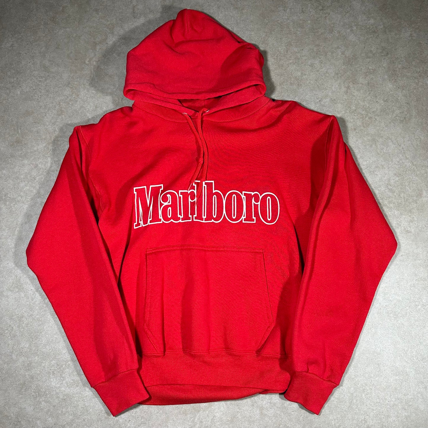 Vintage tultex Marlboro red hoodie (M)