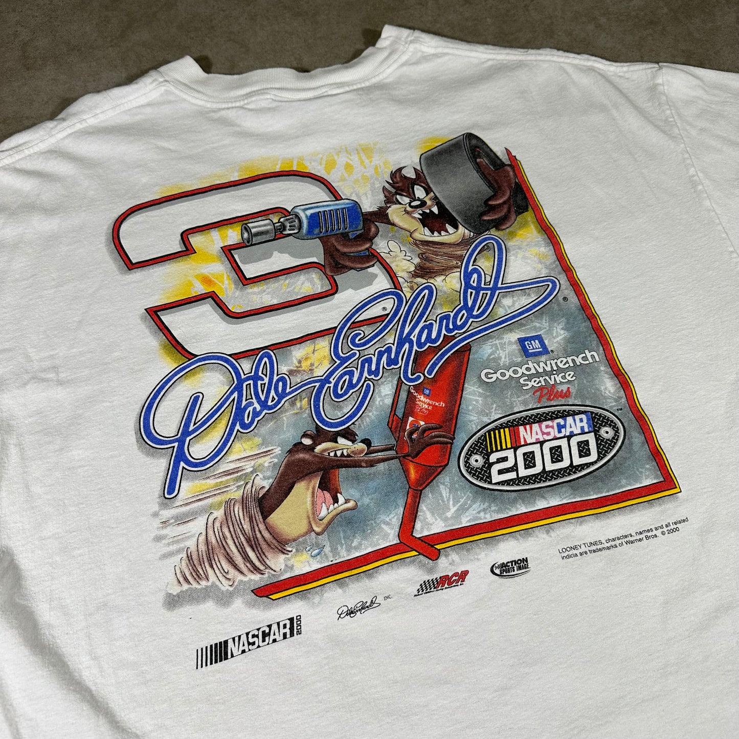 Vintage chase authentics Dale Earnhardt taz tee (XL)