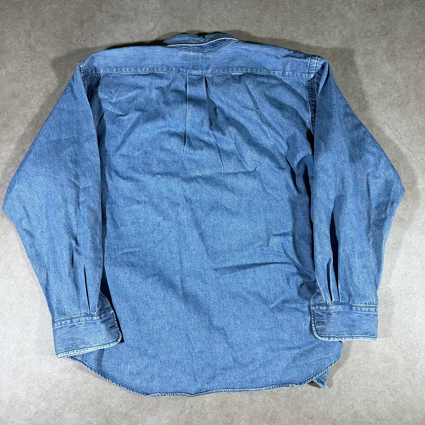 Ralph Lauren denim button up (M)