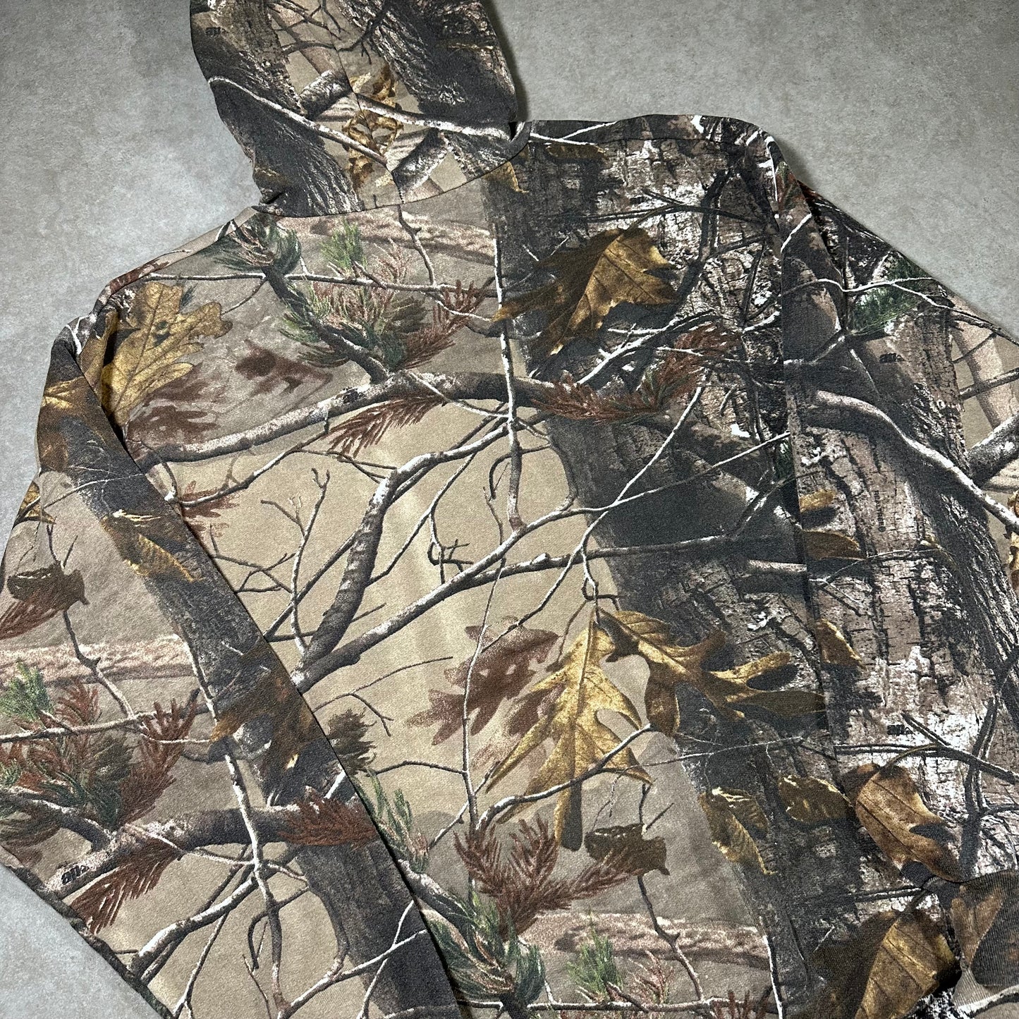 Russel Real tree Camo Hoodie (L)