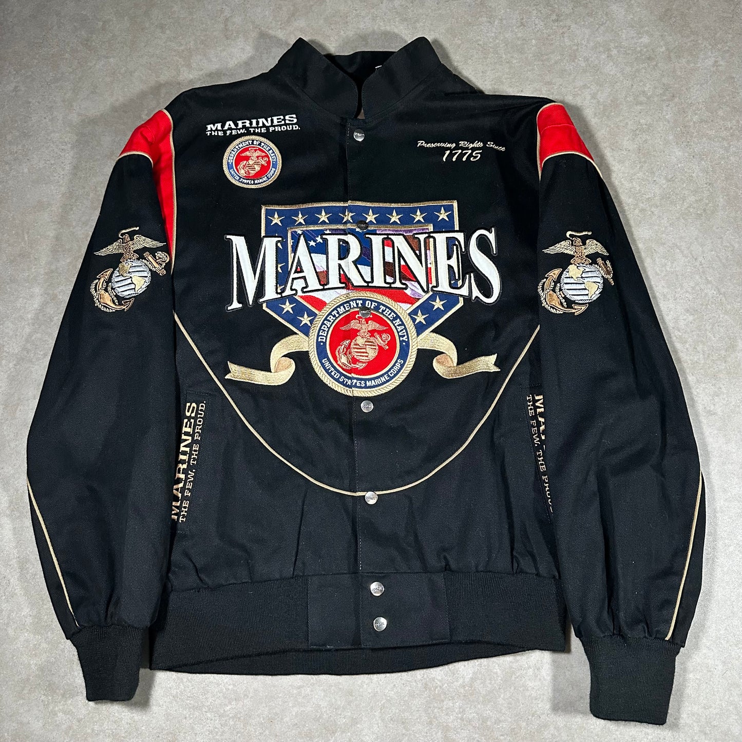 Marines Embroidered bomber jacket (L)