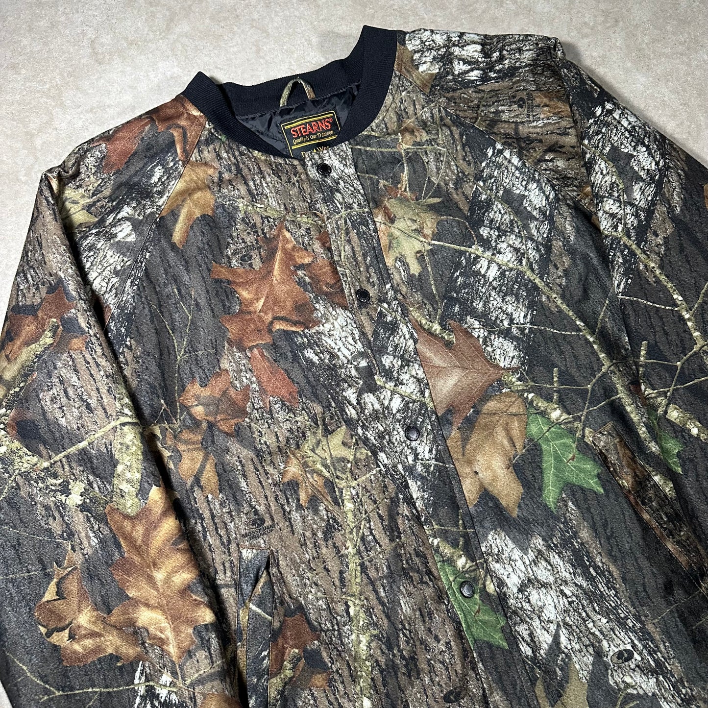 Sterns camo dry wear hunting jacket (L)