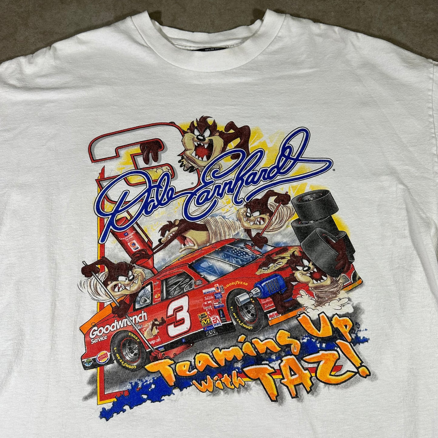 Vintage chase authentics Dale Earnhardt taz tee (XL)