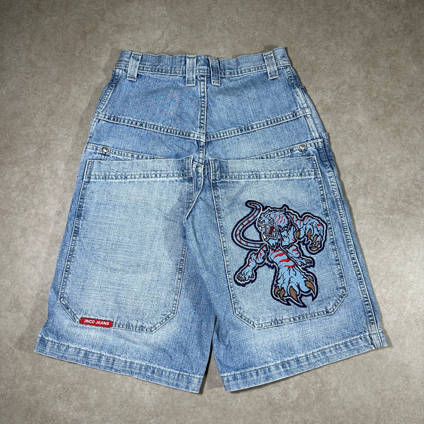 Vintage JNCO Tiger Jorts (28W)