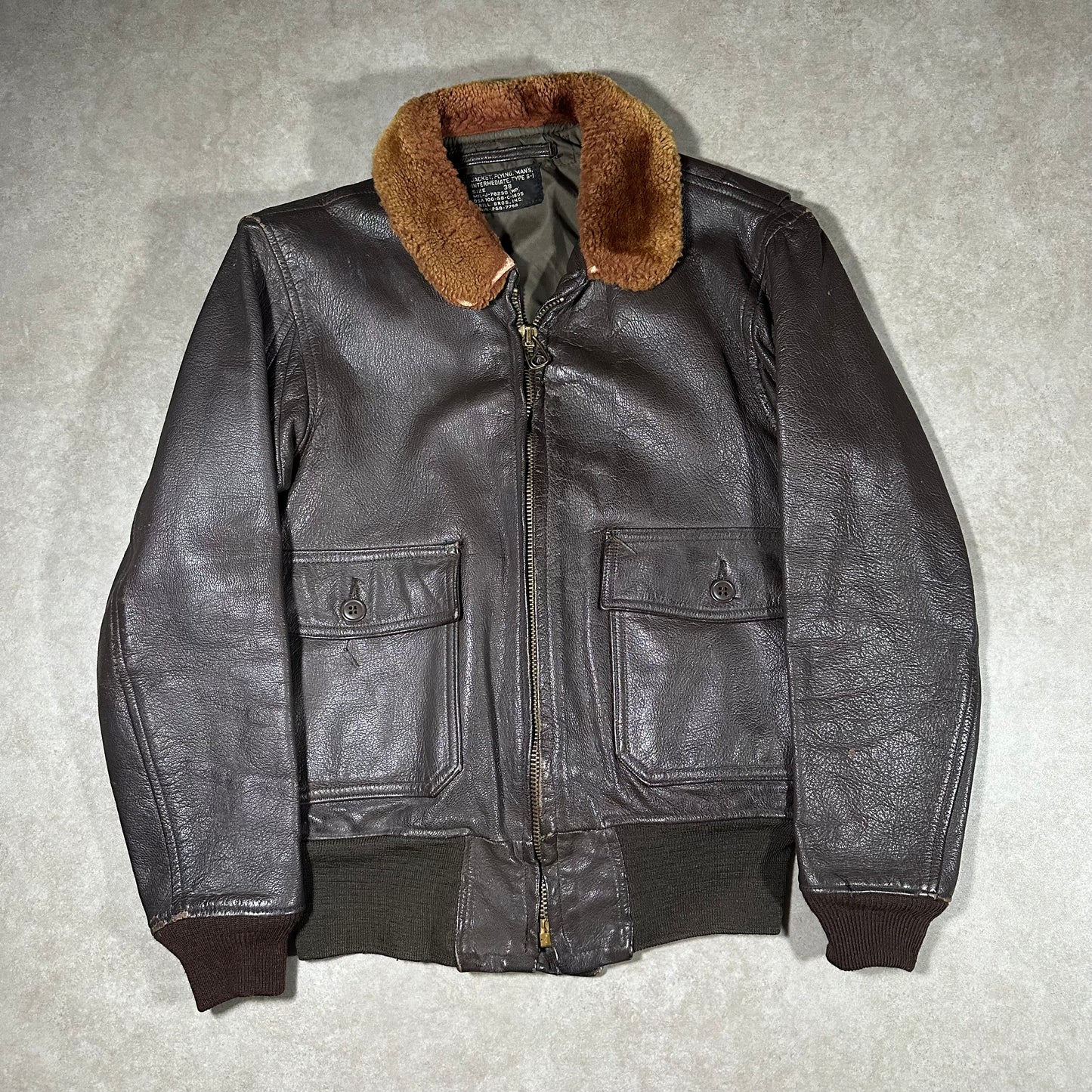 1960s USN (Brill bros inc.) flying man’s intermediate type G-1 jacket (M)