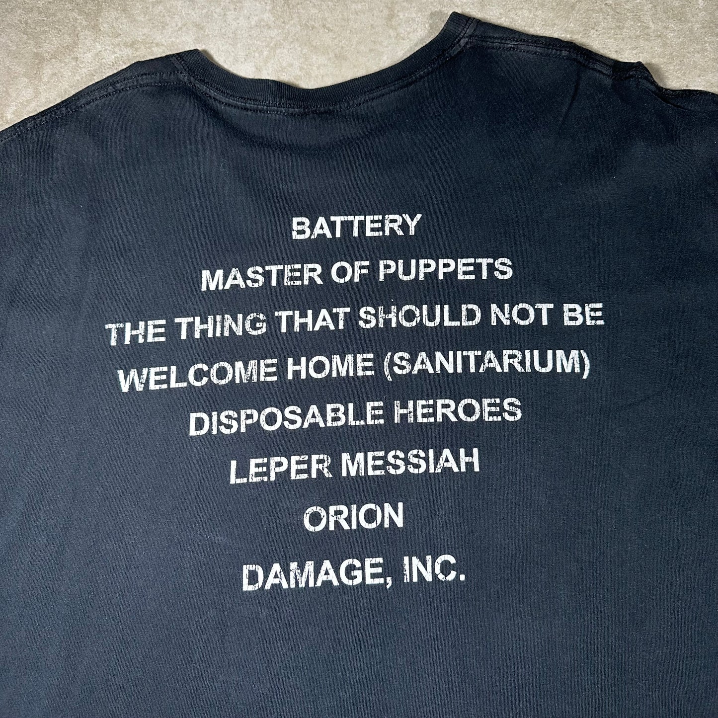 Metallica Master of puppets tee (XL)