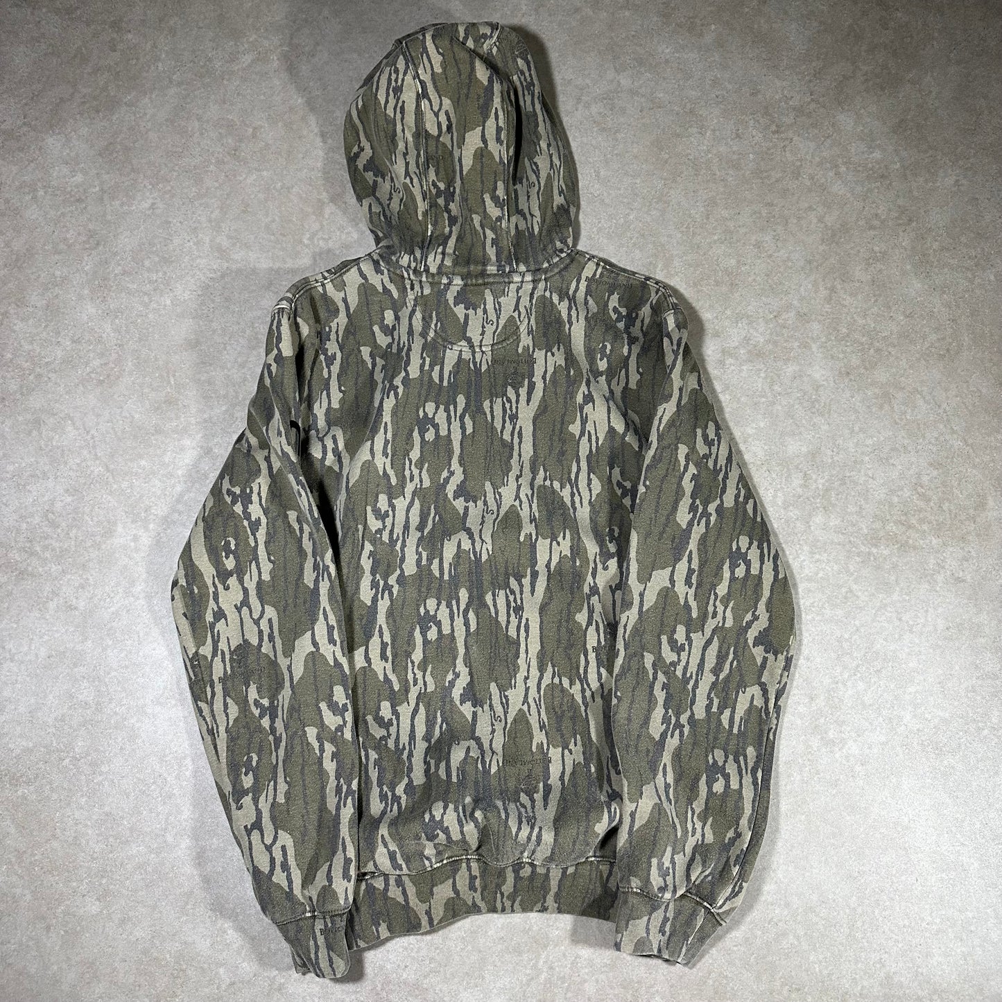 Carhartt X Mossy oak bottomland camo hoodie (S)