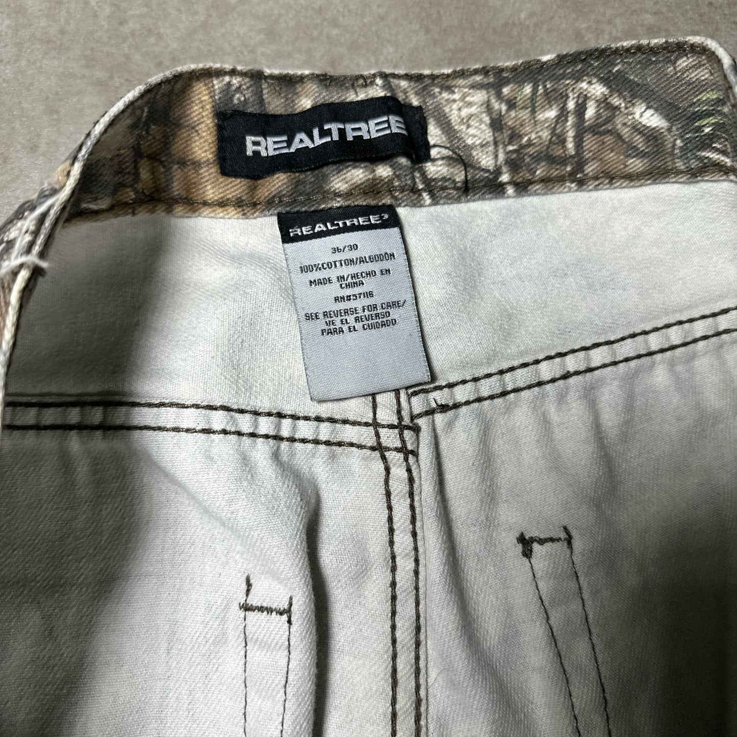 Real tree Camo pants (36x30)