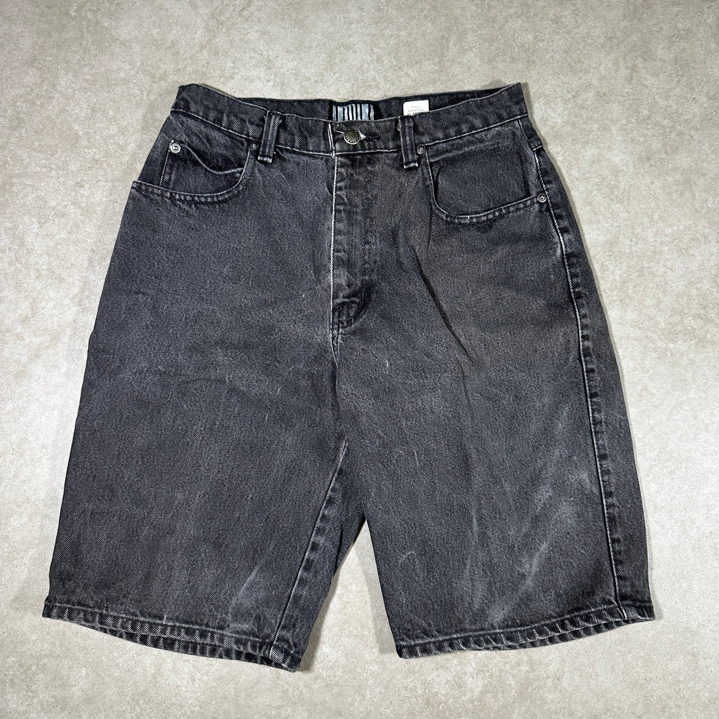 Vintage Black Jorts (30W)