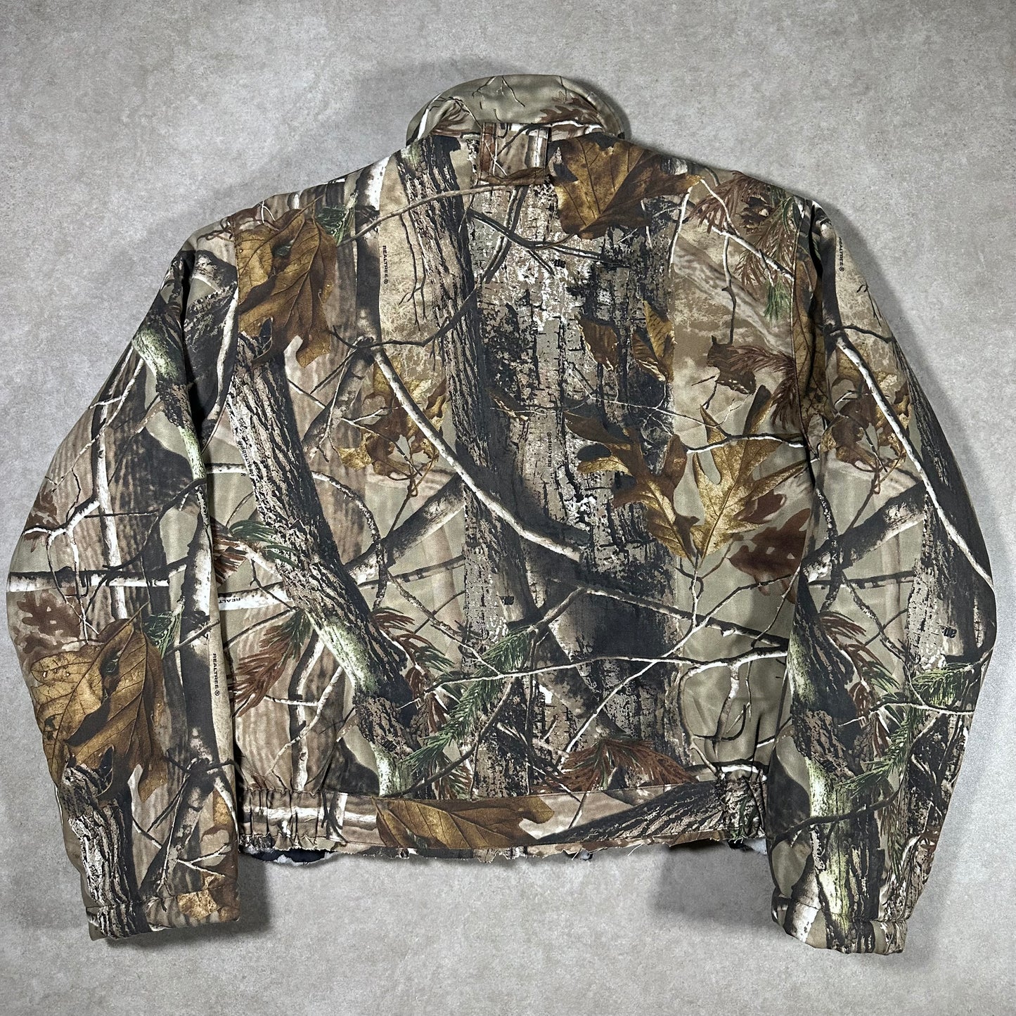 Russel real tree camo cropped jacket (M)
