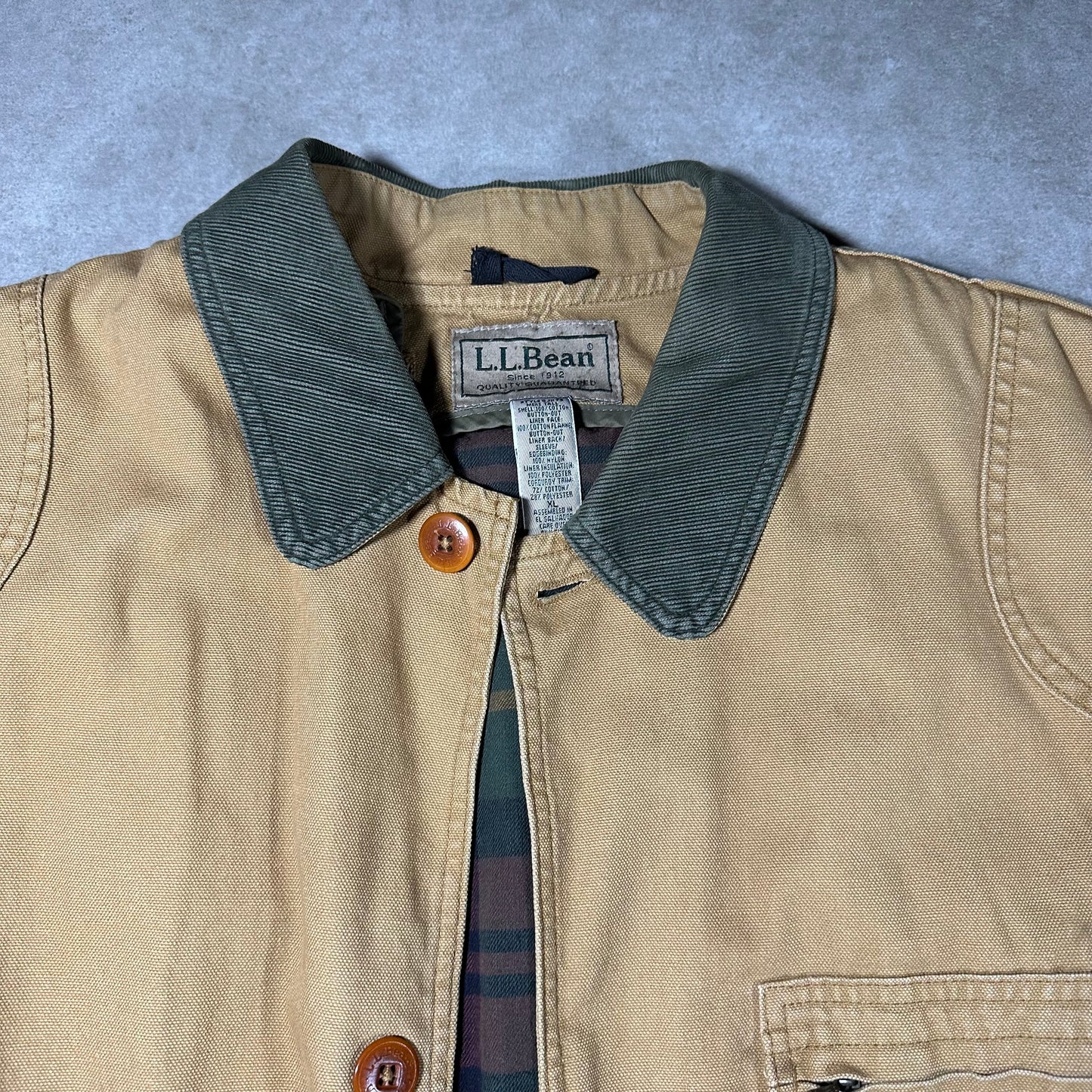 Vintage LL Bean Barn coat (L)