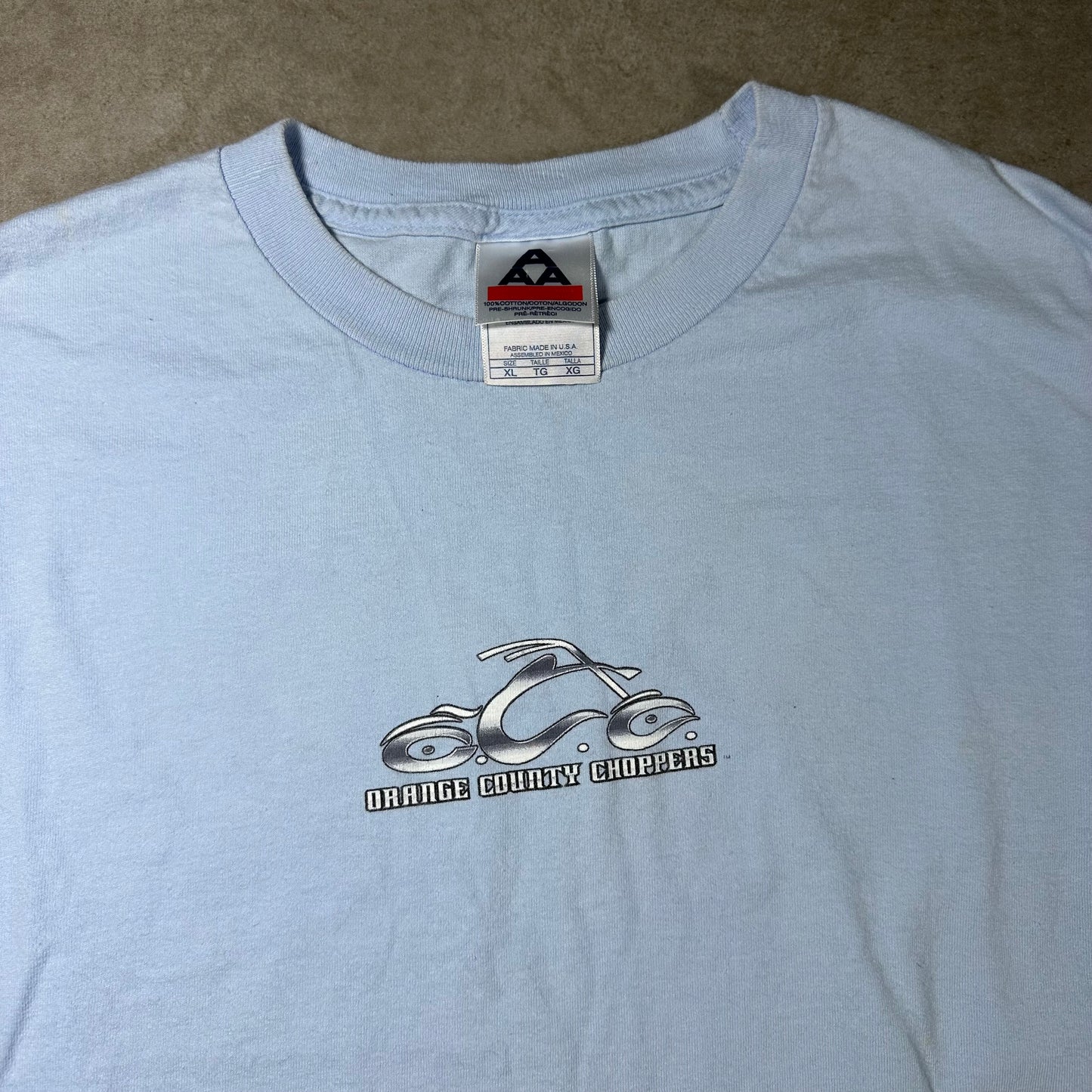 Y2K Orange coast choppers long sleeve tee (XL)