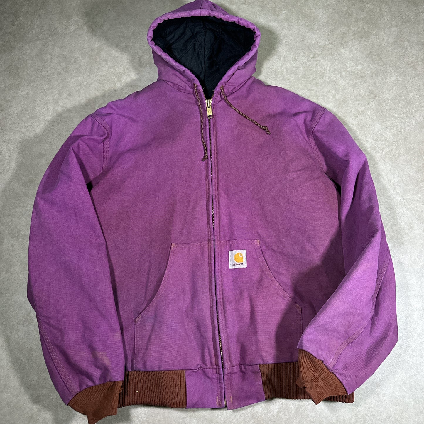 Vintage Purple Carhartt Jacket (XL)