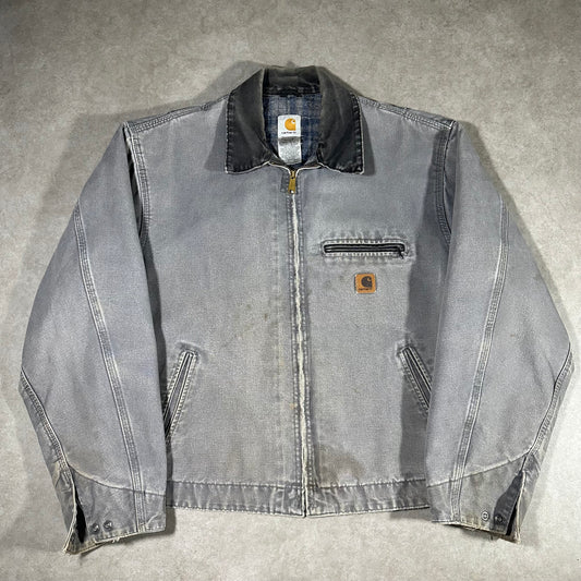 Grey Carhartt Detroit Jacket (XL)