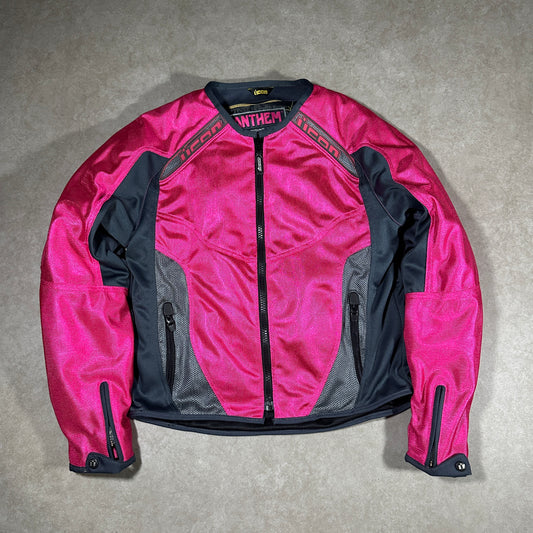 Pink Icon Moto Jacket (L)