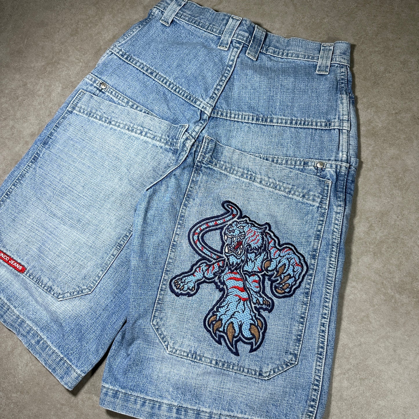 Vintage JNCO Tiger Jorts (28W)