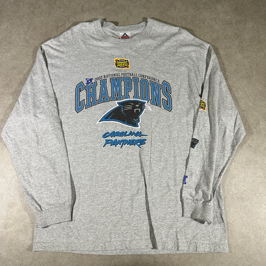 Charlotte Panthers long sleeve tee (XL)