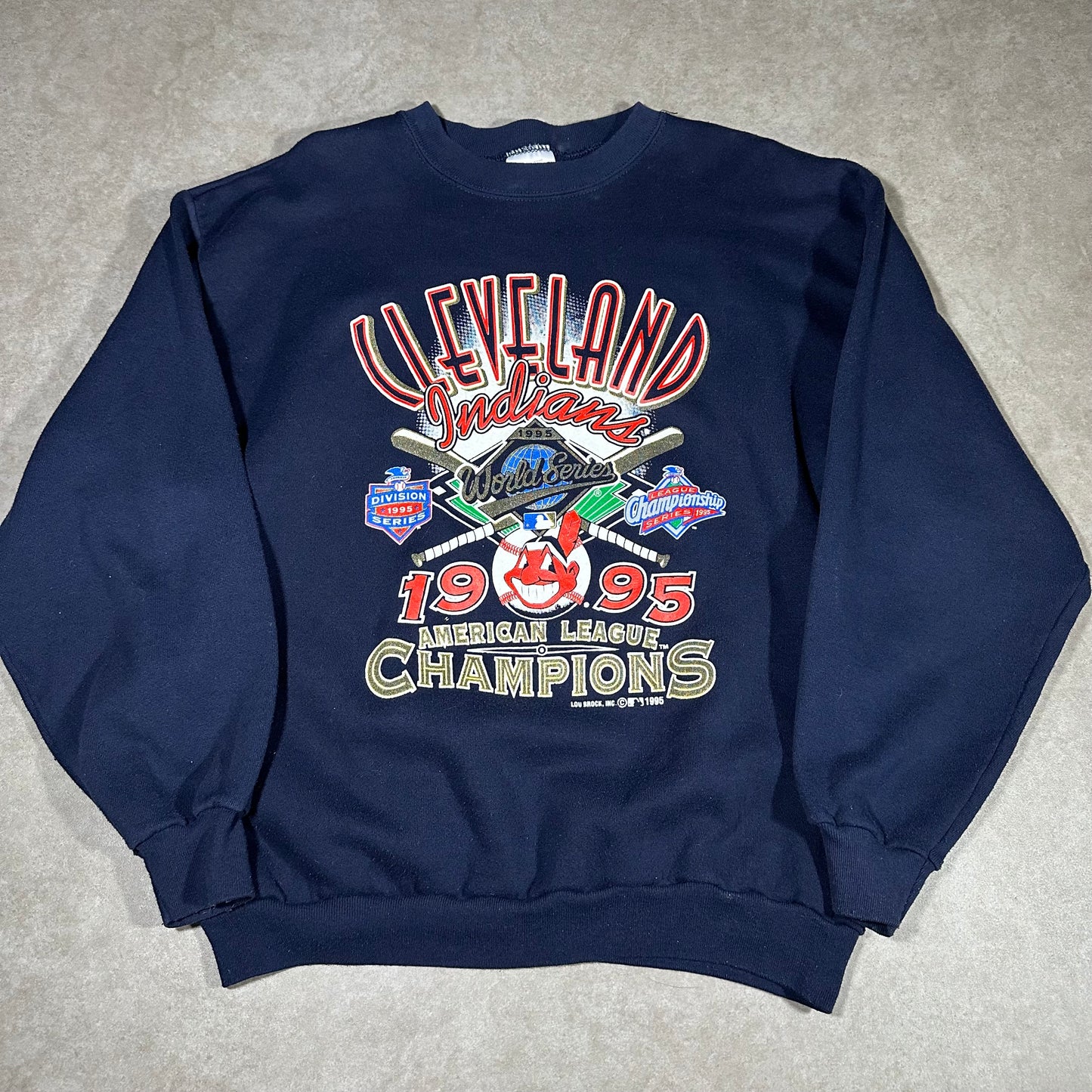 Vintage 1995 Cleveland Indians Crewneck (L)