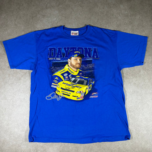 Y2K Dale sr & Dale jr wrangler Daytona tee (XL)