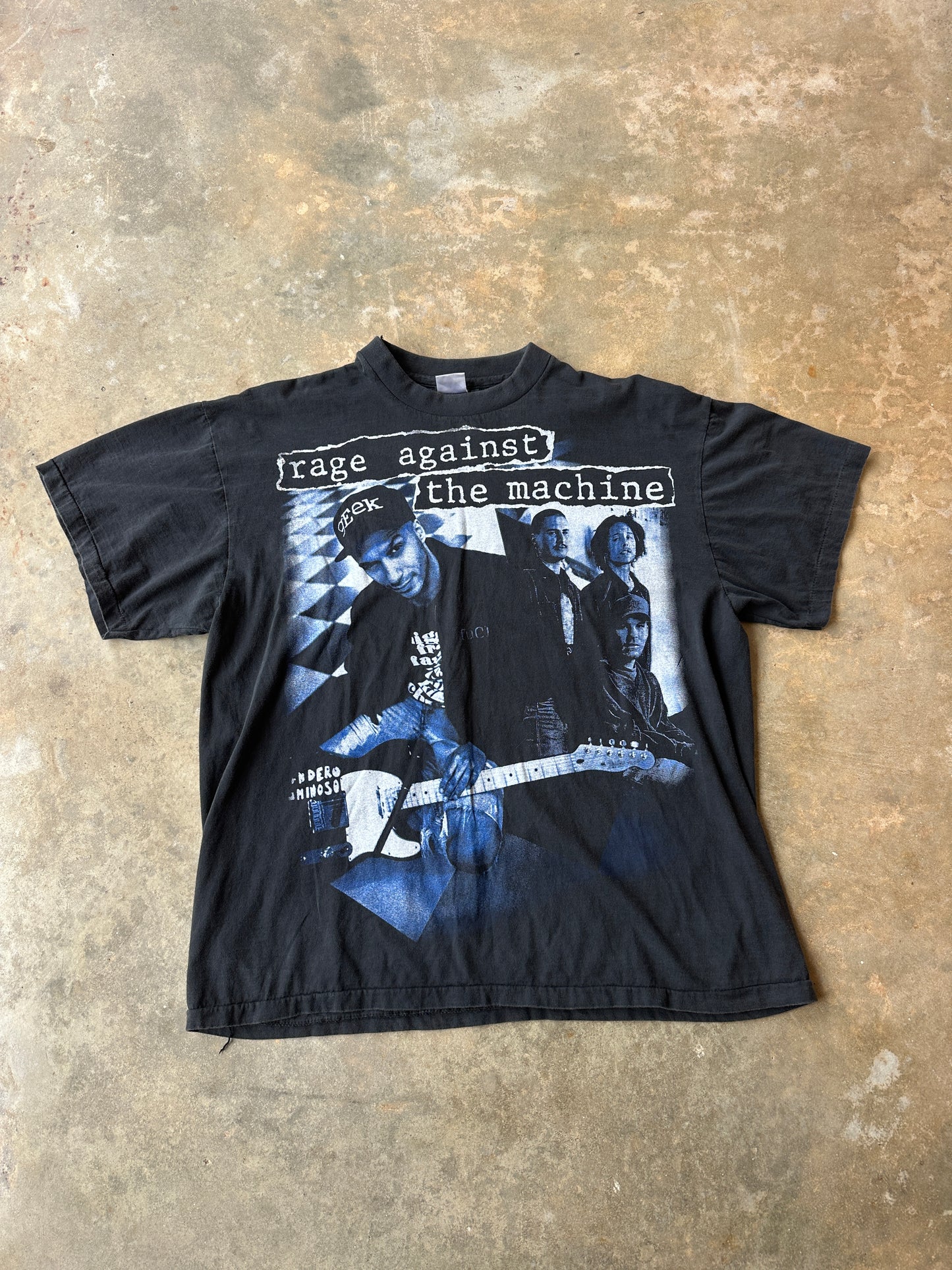 Rage against the machine bomb track bootleg tshirt (XL)