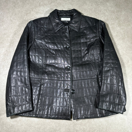 Vintage Preston & york Leather Jacket (Women’s L)