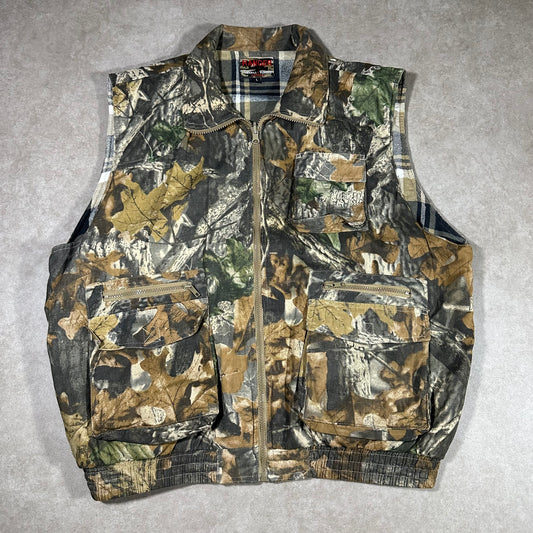 Vintage ranger camo vest (L)