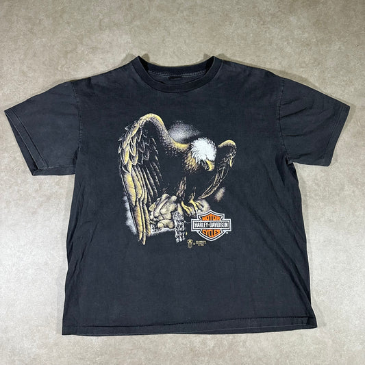 Vintage Harley eagle tee (M) (Boot)