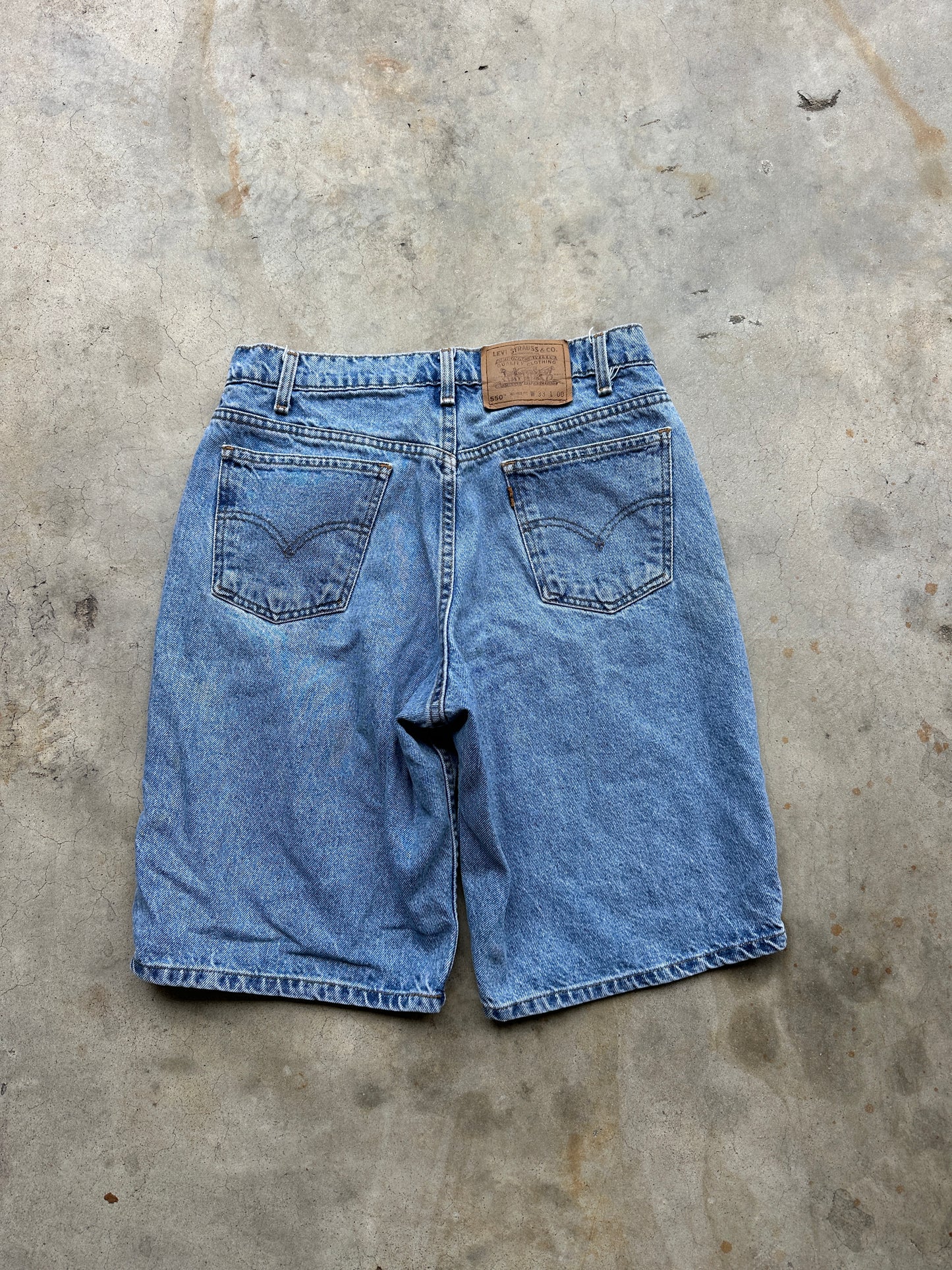 Vintage levi orange tab jorts (33)