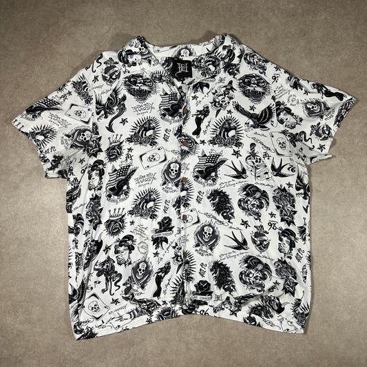 Ed hardy Button up (XL)