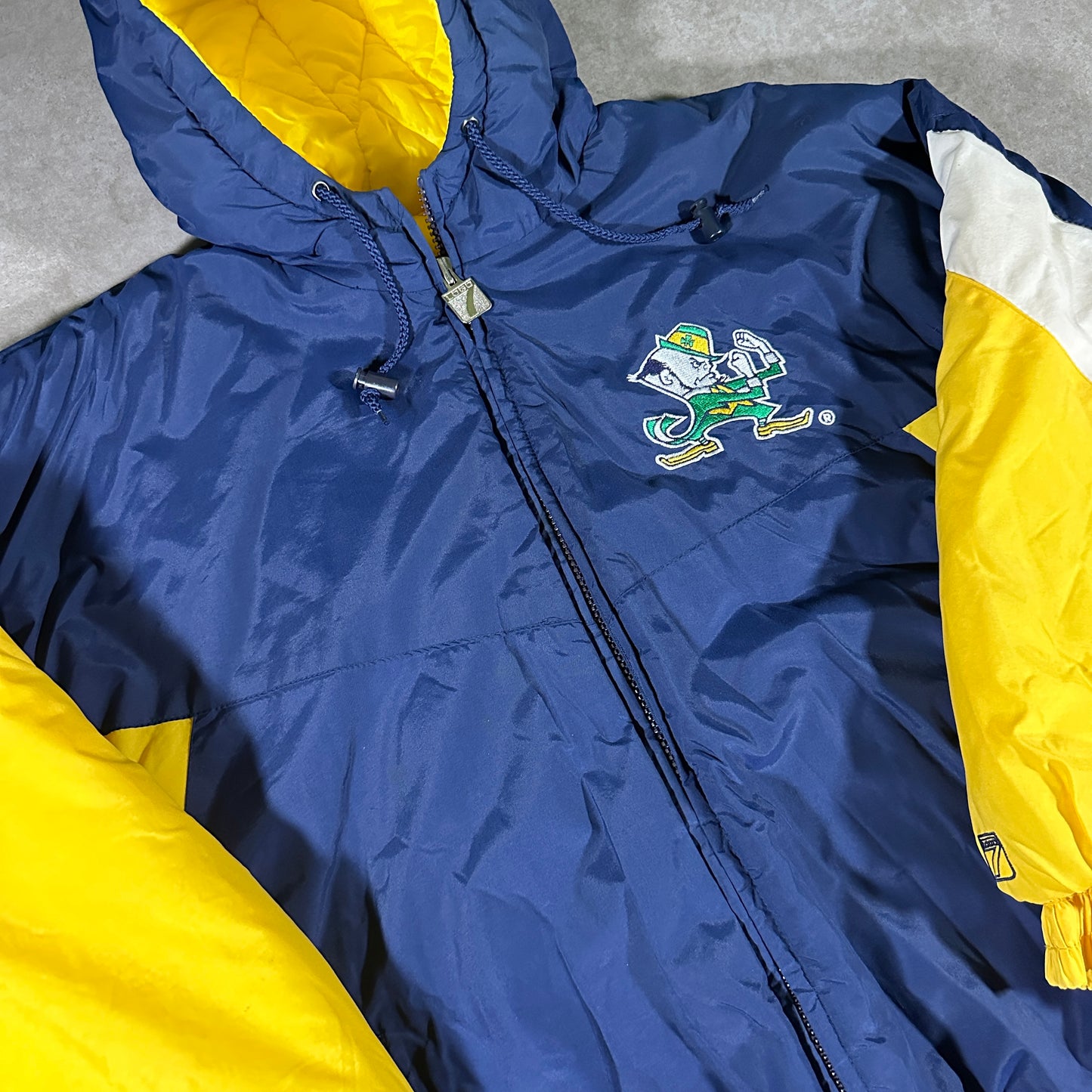 90s Logo 7 notre dame jacket (L)