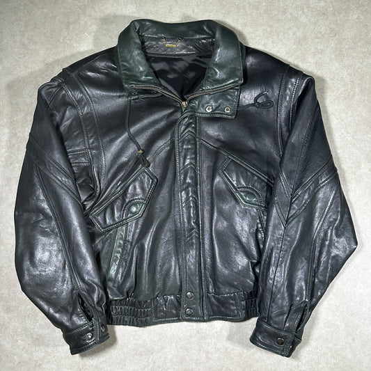 Vintage Alamo Leather bomber jacket (L)