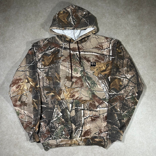 Russel Real tree Camo Hoodie (L)