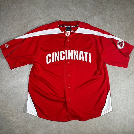 MLB Cincinnati Reds Johnny Bench Jersey (XL)