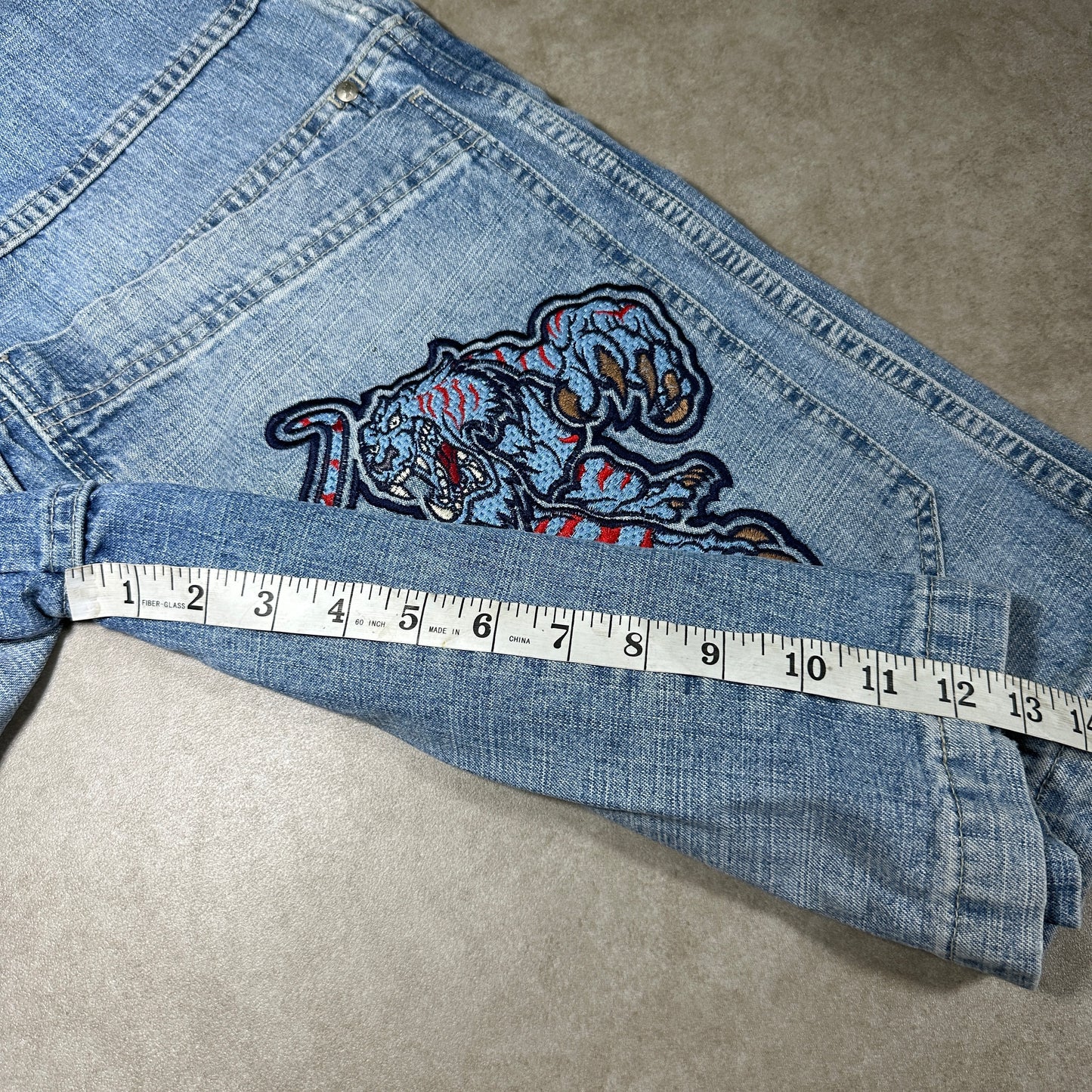 Vintage JNCO Tiger Jorts (28W)