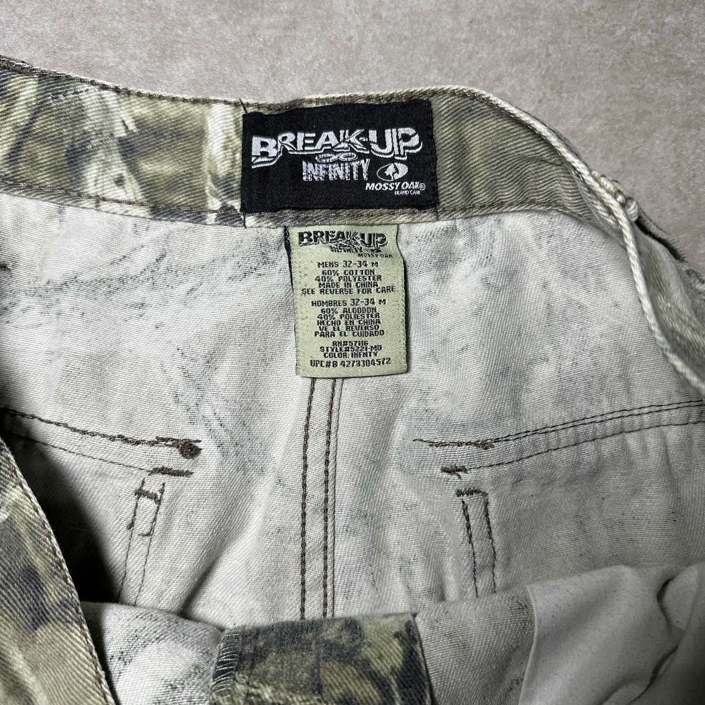 Mossy oak camo pants (32x32)