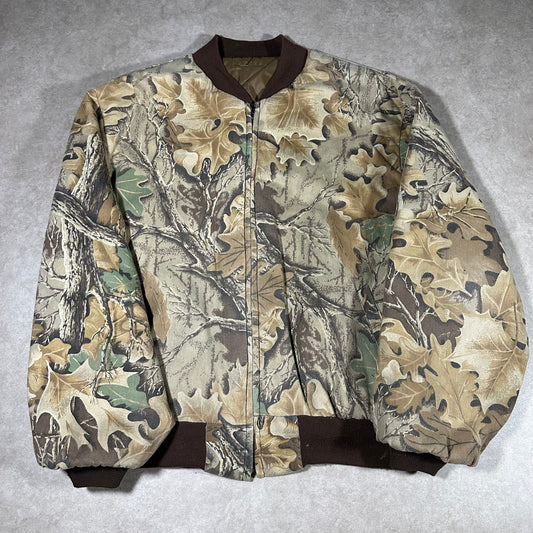 Vintage camo jacket (XL)