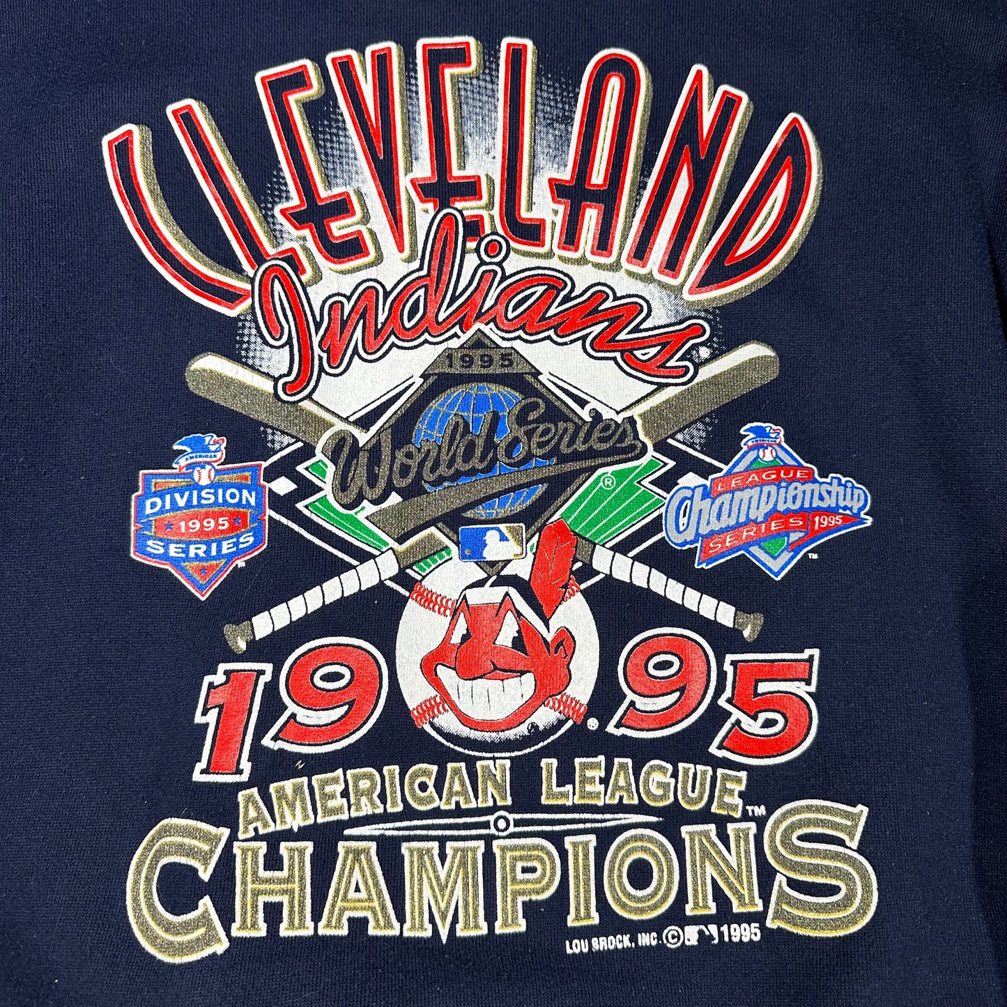 Vintage 1995 Cleveland Indians Crewneck (L)