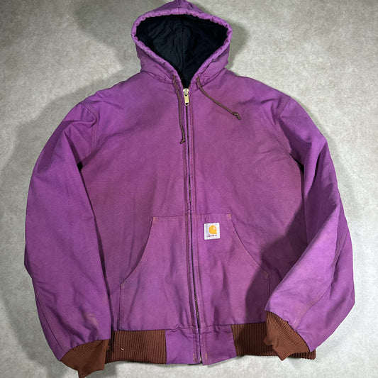 Vintage Purple Carhartt Jacket (XL)